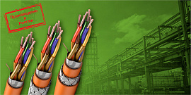 Fireproof RS-485 ITK® interface cable - reliable operation of industrial safety and automation systems even in case of fire